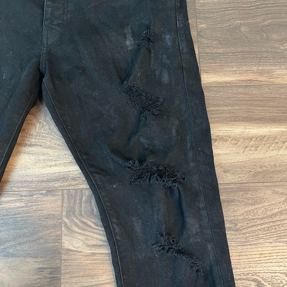 Men’s Purple Brand “Black Oil Spill” Jeans Like New size 36